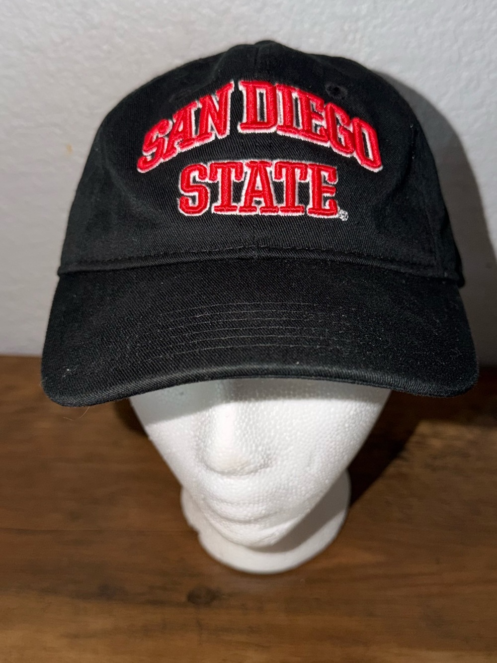 Champion Brand Black San Diego State University Women’s SMALL Baseball Hat OS